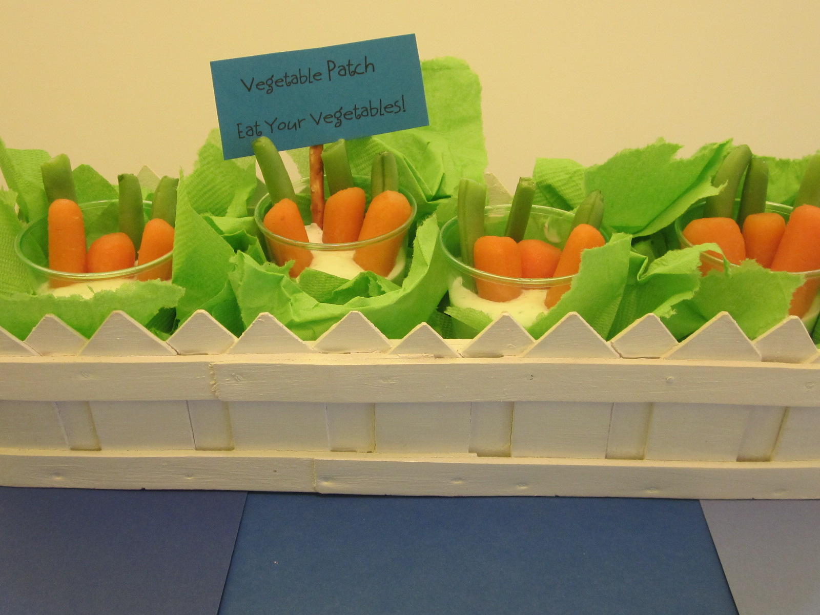 Homespun With Love Food Craft Idea Vegetable Patch