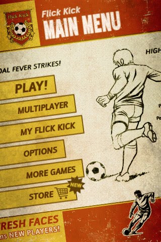 Flick Kick Football Free App Game By Pik Pok
