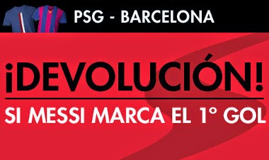 sportium bono 25 euros PSG vs Barcelona devolucion 30 septiembre sportium bono 25 euros PSG vs Barcelona devolucion 30 septiembre