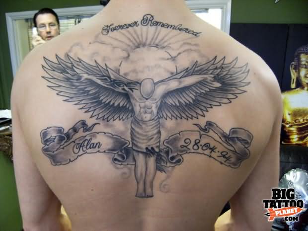 Tattoo Angel On Back