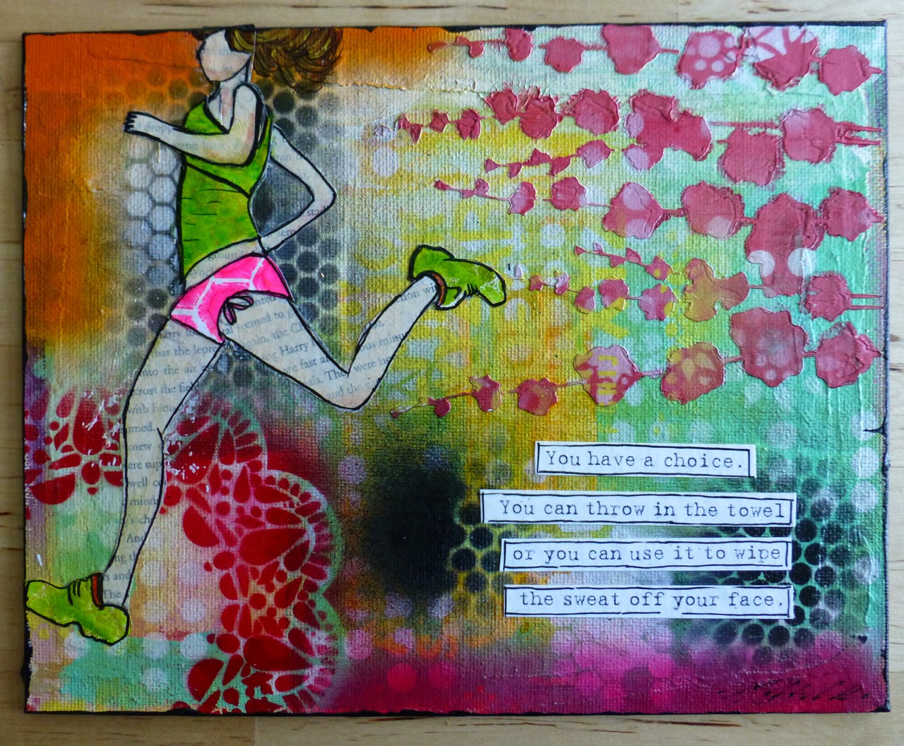 Made by Nicole Running Collage