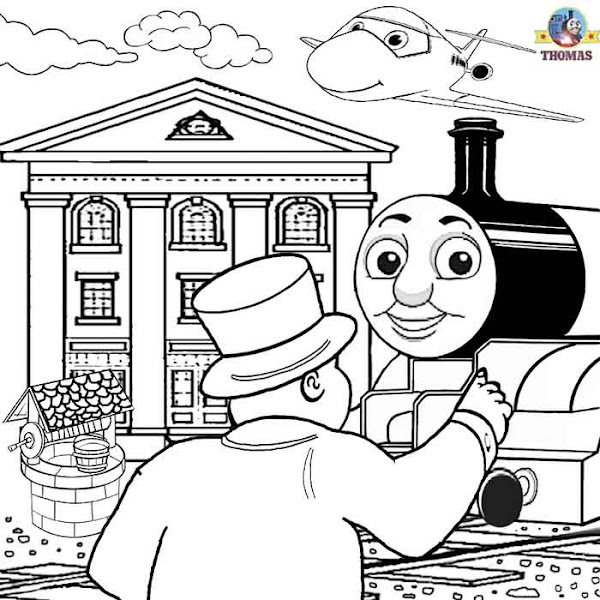 Thomas the Tank Coloring Pages Printable