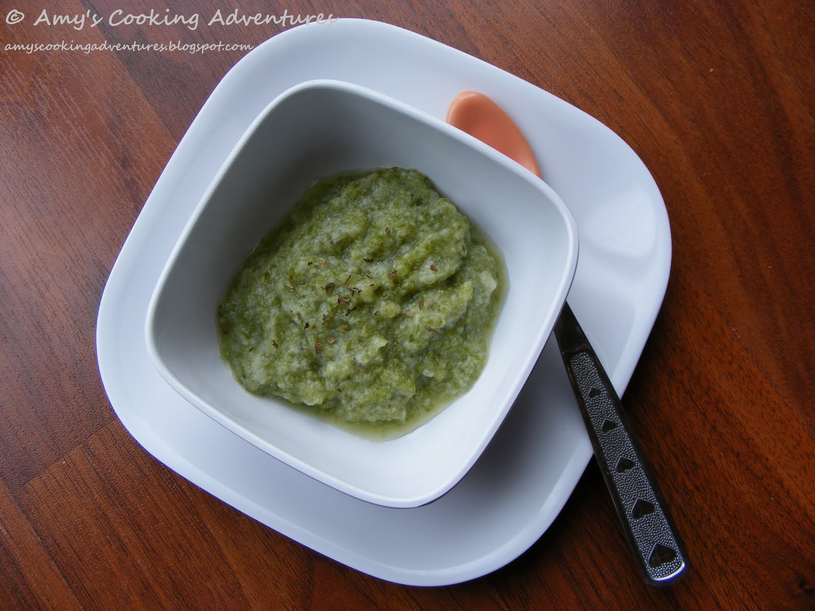 Baby’s Green Beans with Rice and Mint