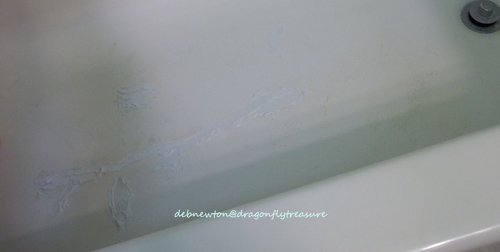 Dragonfly Treasure How to Fix a Cracked Tub Part 2