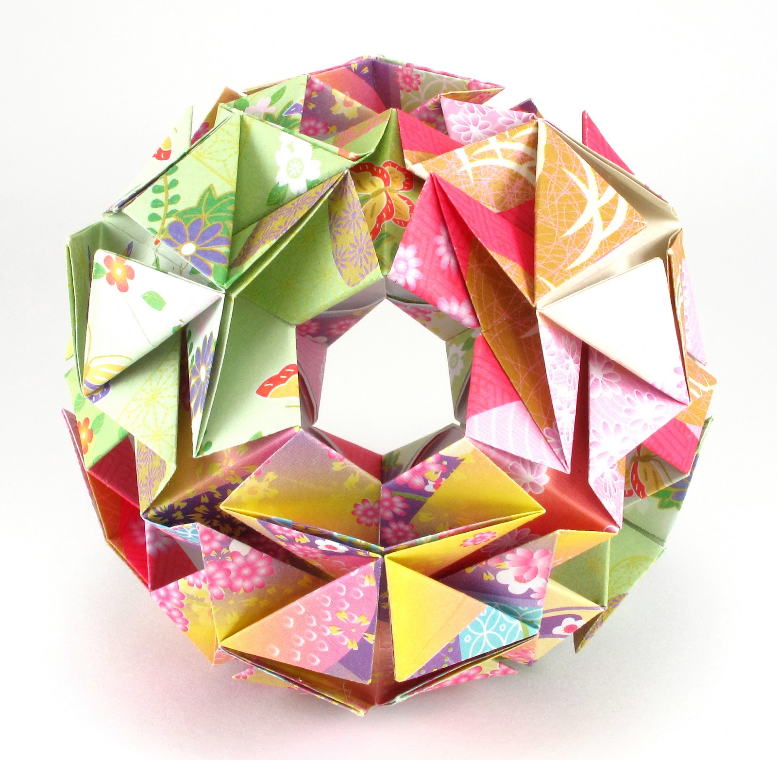Bead Origami Origami Interlude Flower Cube