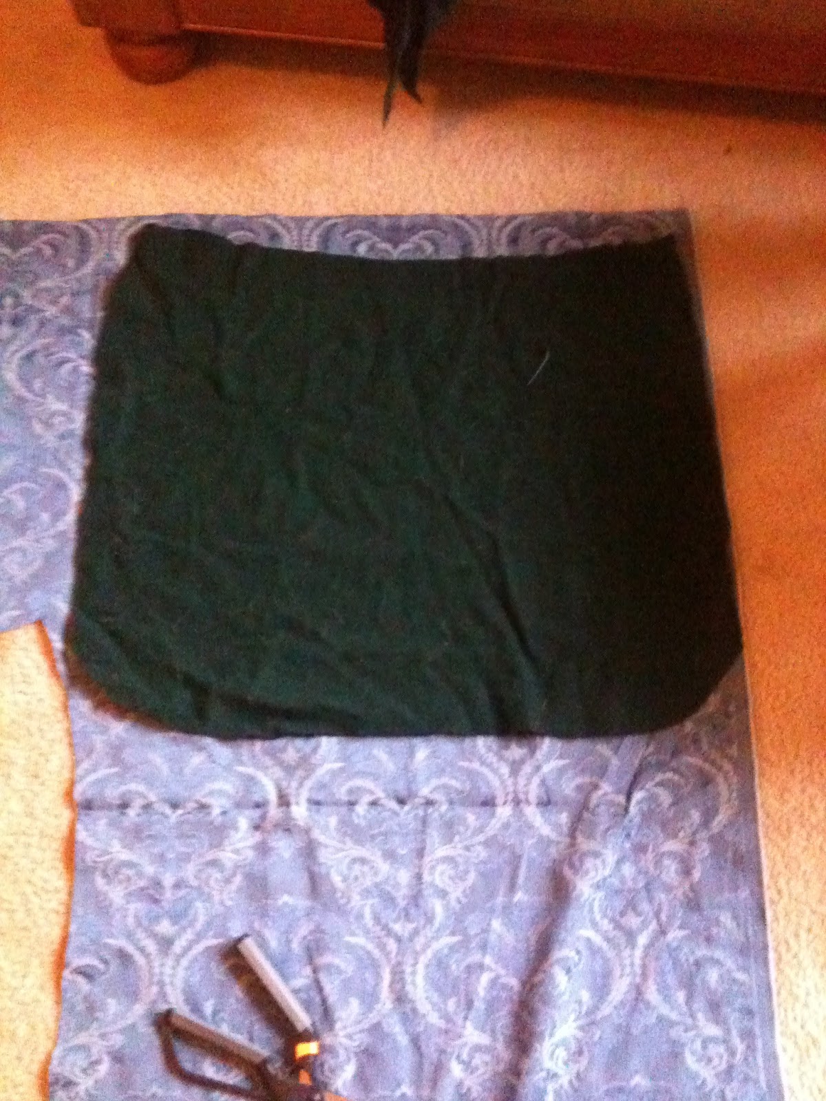 Wyvern Oaks Custom saddle pad made from scratch!