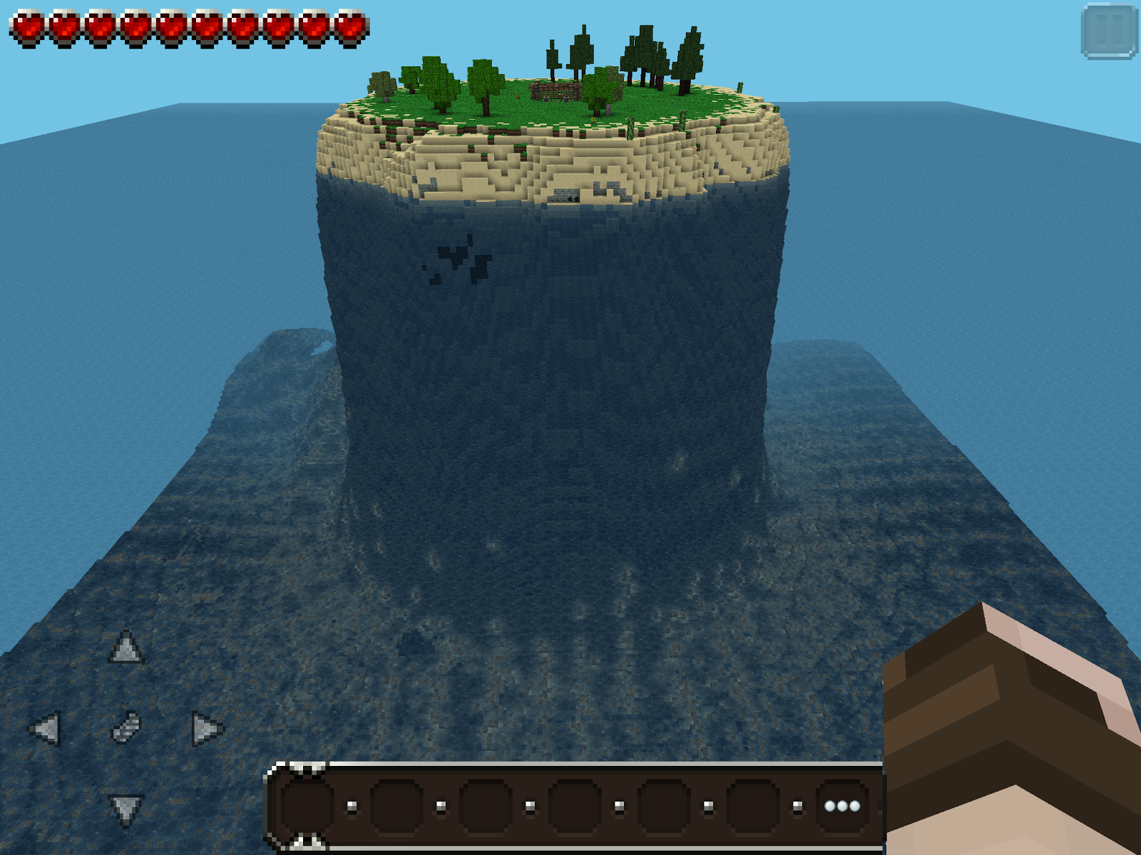 Minecraft PE Worlds Custom Terrain Map Pack 1