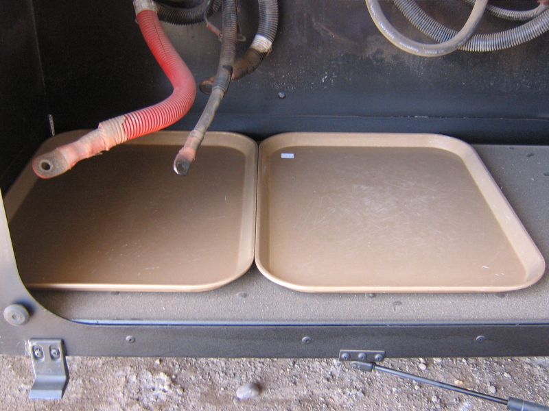 RV Battery Compartment