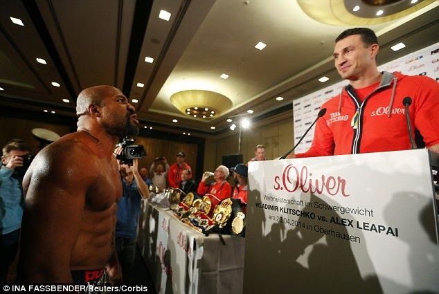 New Wladimir Klitschko Briggs confrontation is scary and funny at the same time 