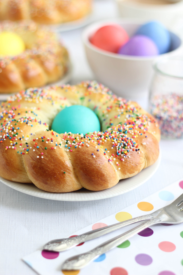 Italian Easter Bread | Sprinkle Bakes