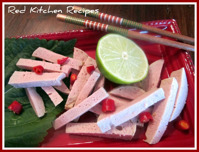 Red Kitchen Recipes Cha Lua Vietnamese Ham