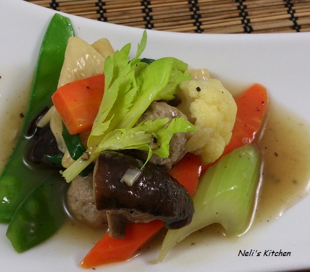 Easy Asian Mixed Vegetables (Chap Chay)