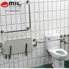 Banheiro para deficiente com NORMA NBR 9050
