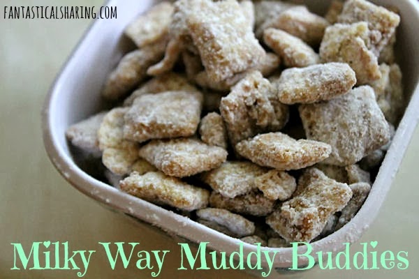 Milky Way Muddy Buddies | Fantastical Sharing of Recipes