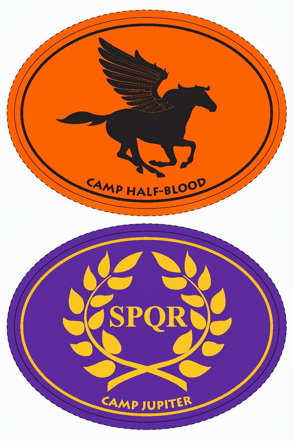 Camp Half Blood: Stickers