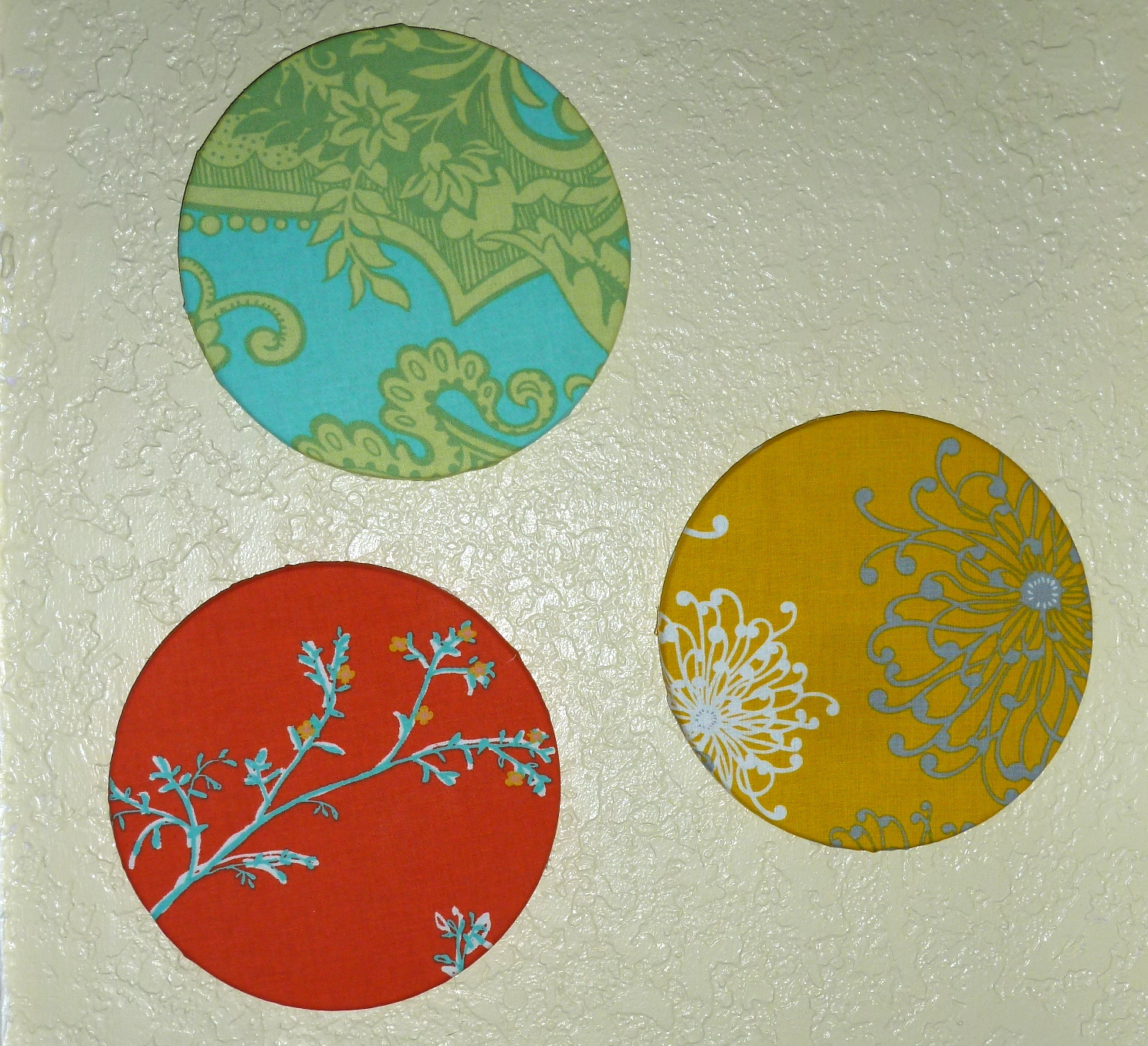 Sew Much Sunshine [to the square inch] IKEA Hack Fabric Covered Cork