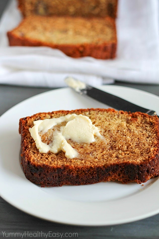 healthy banana bread yummy