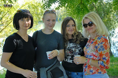 Русские в Италии на шашлыке Русские в Турине на пикнике встречи 