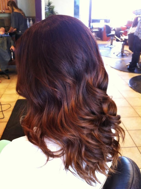 urban gardening fall ombre hair
