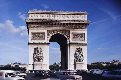 Historic landmark arch de Triomphe landmark arch de Triomphe