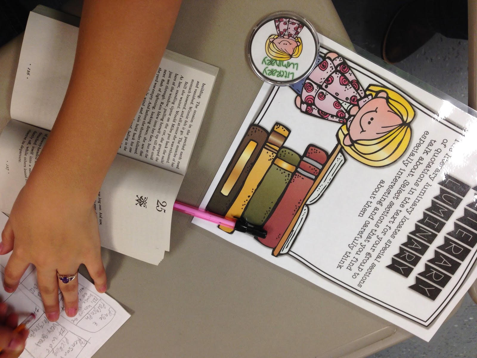 Life in First Grade Literature Circles