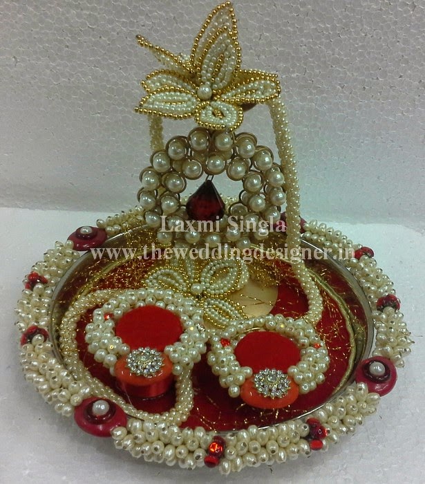 Designer Wedding Ring Ceremony Trays