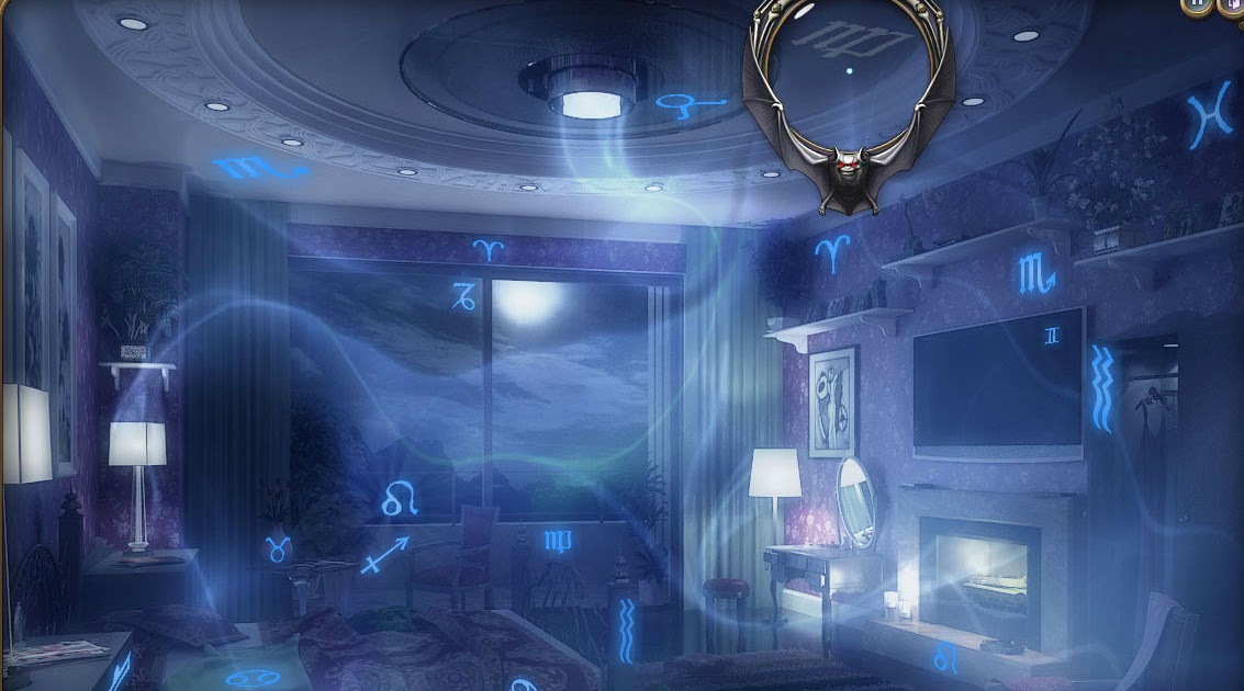 Insanity now, serenity later Mystery Manor Zodiac Bedroom