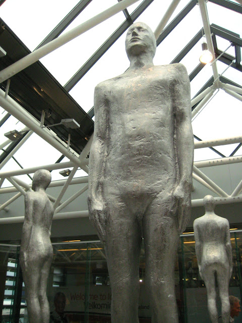 Sculptures at the Reykjavik airport. Sculptures at the Reykjavik airport.
