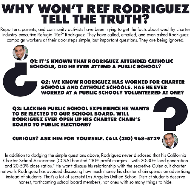 Why won’t Ref Rodriguez tell the truth?