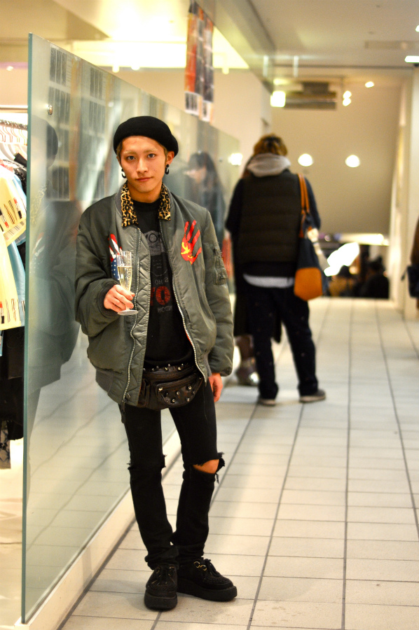 worlds end ワールズエンドMA-1 （BLACK） ICCHO STYLE BLOG -TOKYO