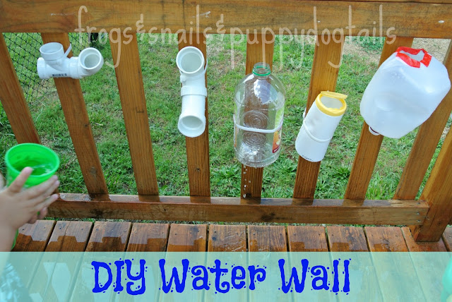 simple diy water wall project