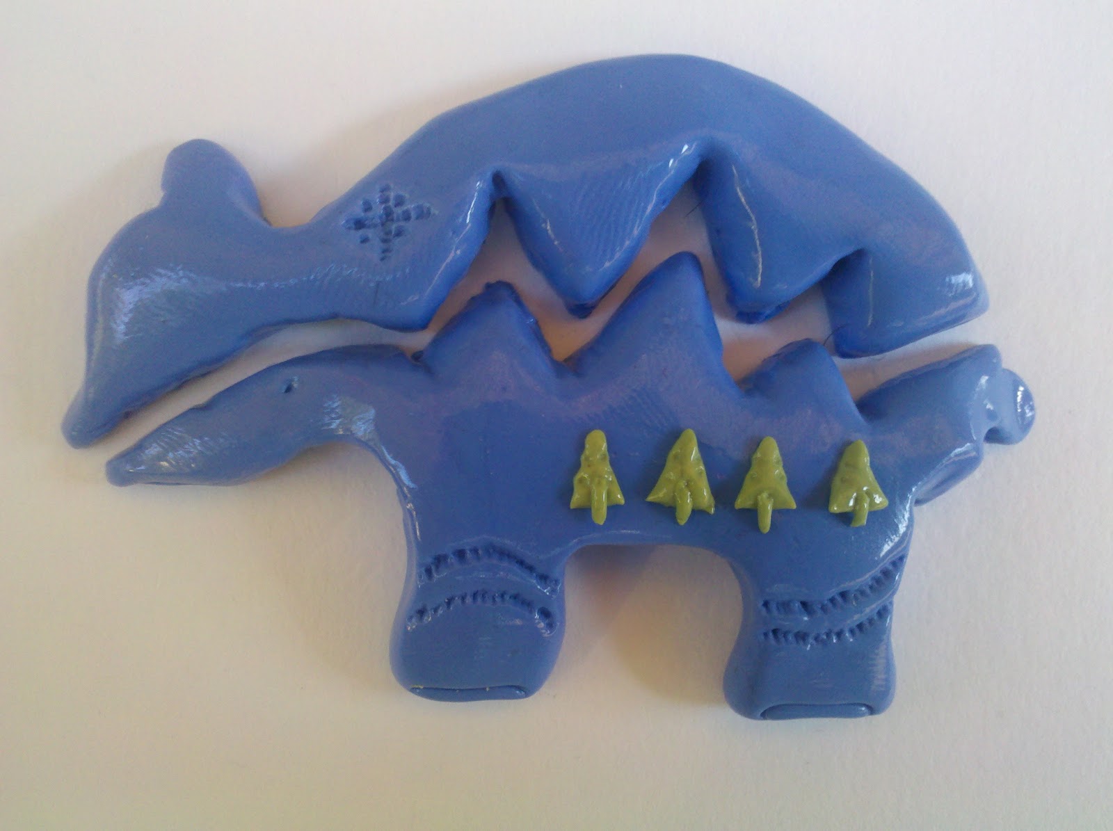 Esqueda Ink Silly Putty "sculptures"