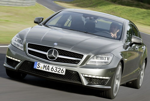 That is the CLS 63 AMG version 2012 upcoming in 2011 LA Auto Show