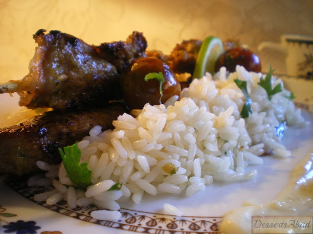 Satay (sate) De Presa Ibérica A La Barbacoa
