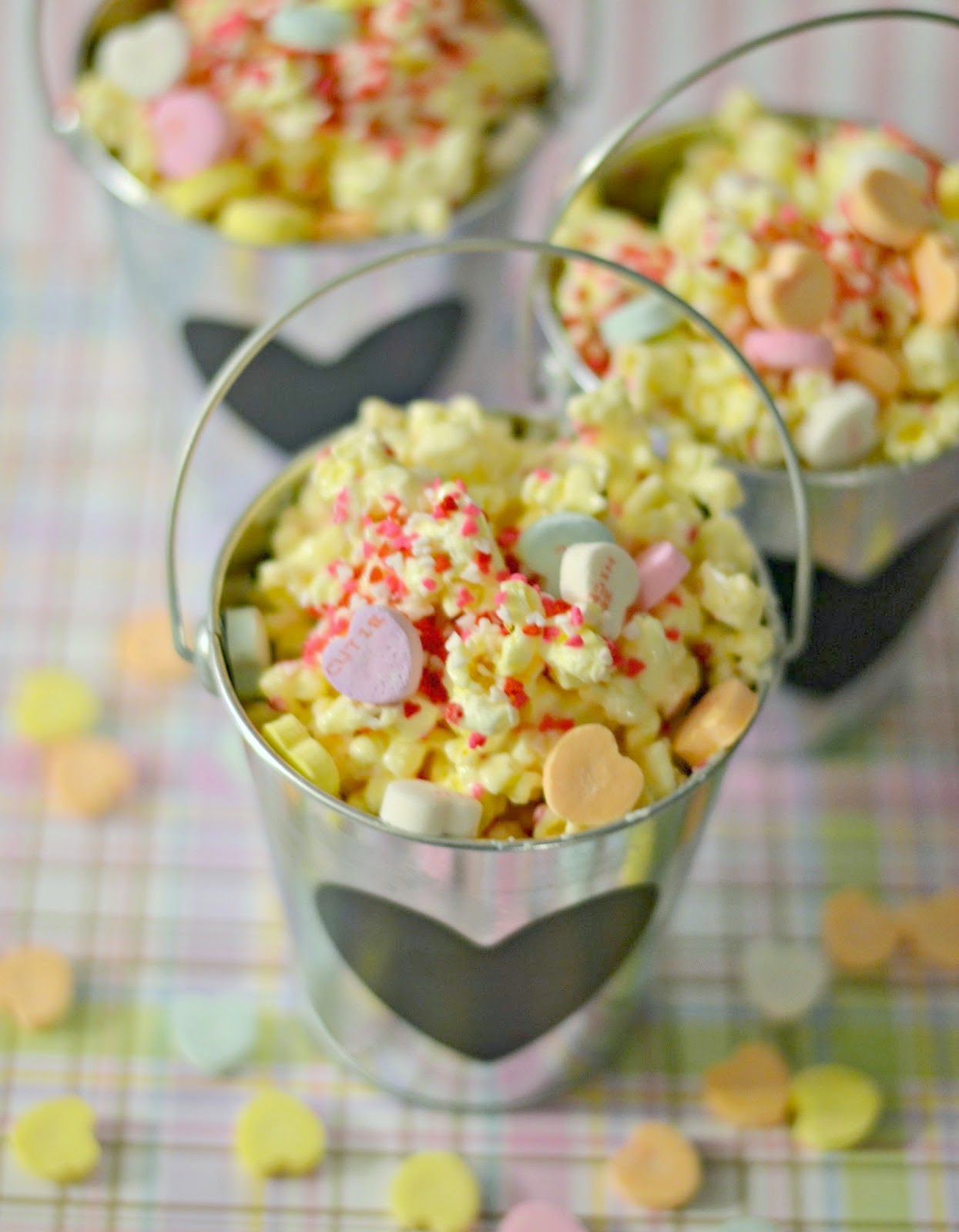 Valentine's Candy Popcorn #recipe | Building Our Story