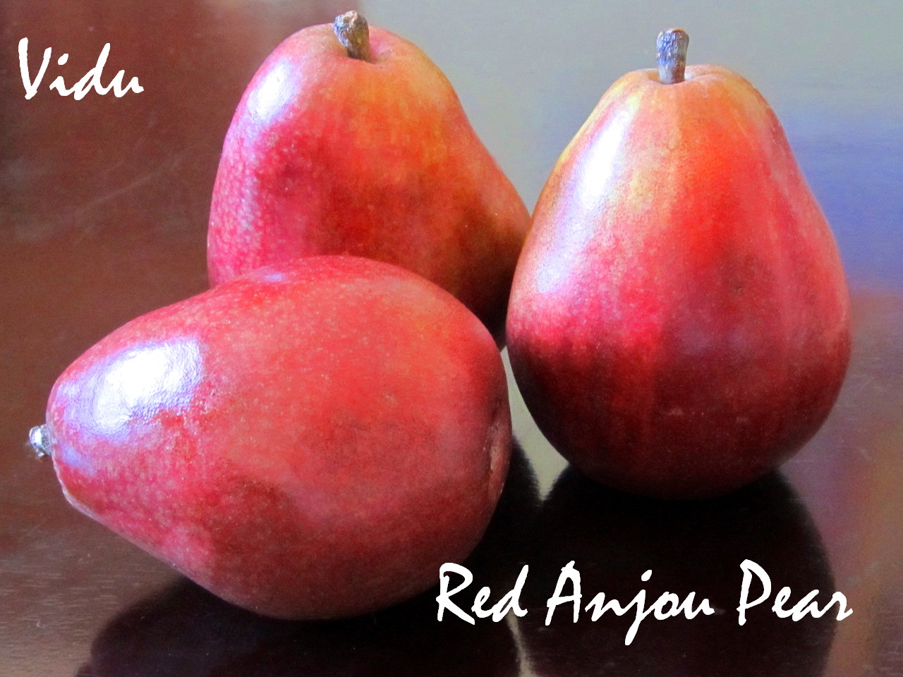 Vidyascooking Anjou pear (My Favorite)