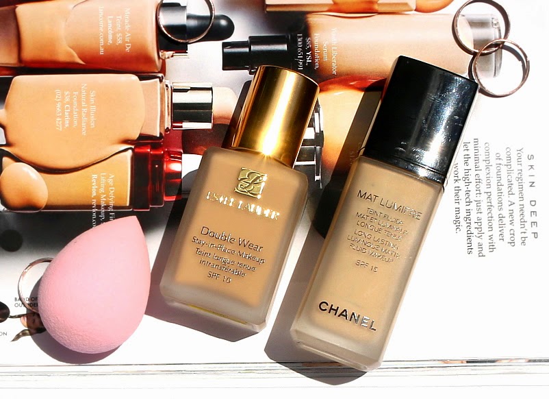 chanel makeup foundation lot