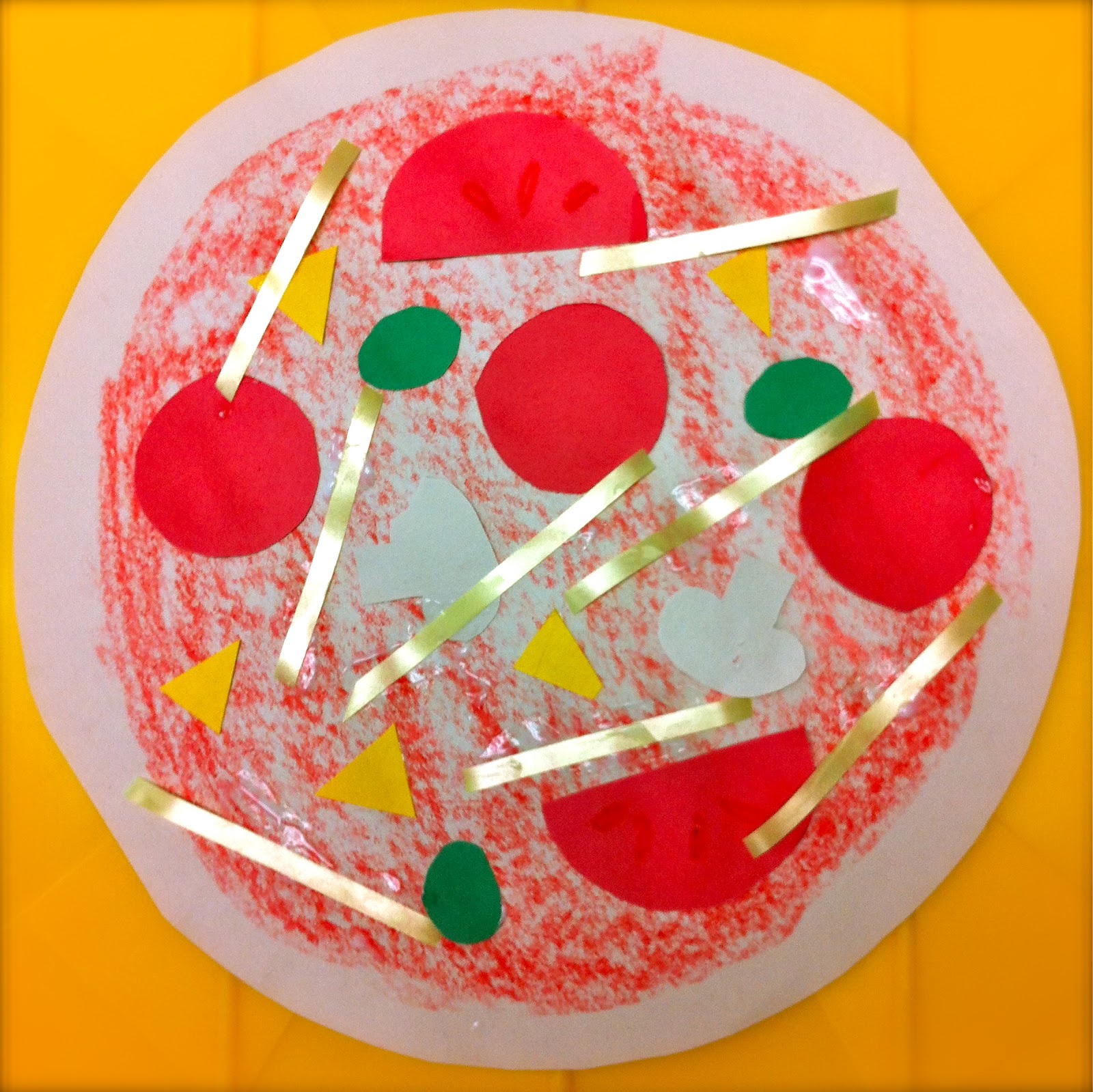 Paper Pizza! Gettin' Crafty with Natalie