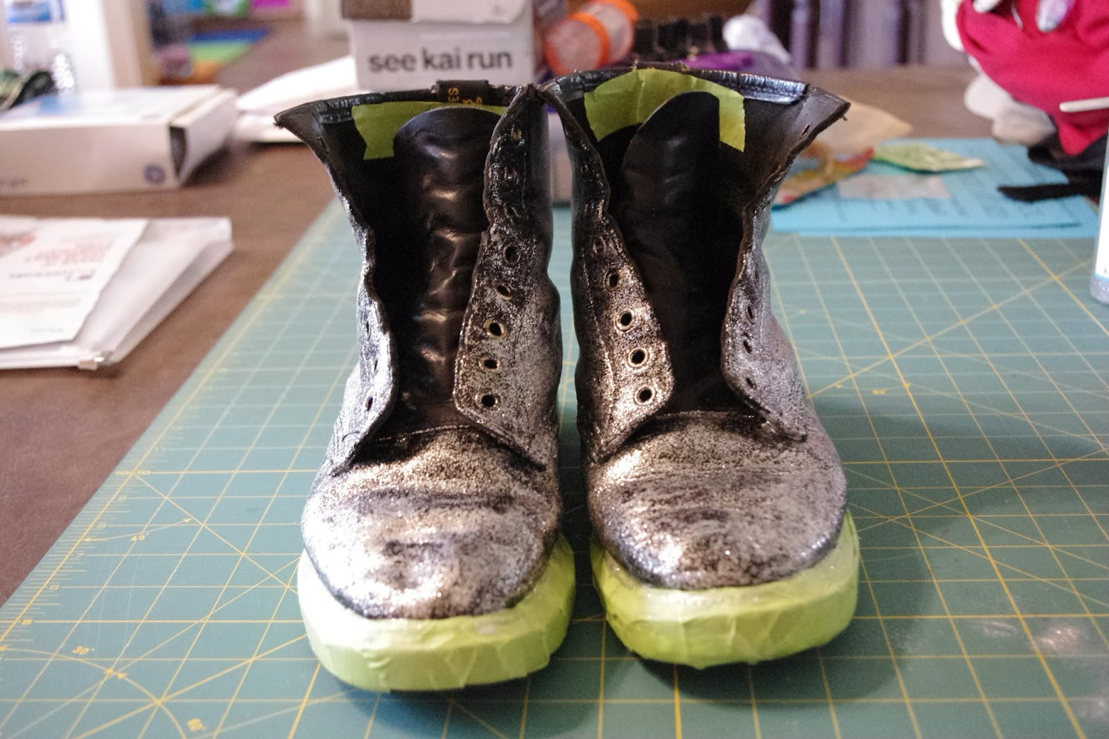 glitter doc martens