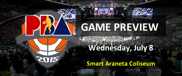 List of PBA Games Wednesday July 8, 2015 @ Smart Araneta Coliseum List of PBA Games Wednesday July 8, 2015 @ Smart Araneta Coliseum