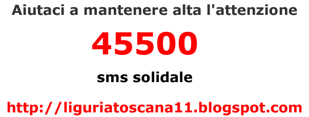 Non scordiamo gli alluvionati