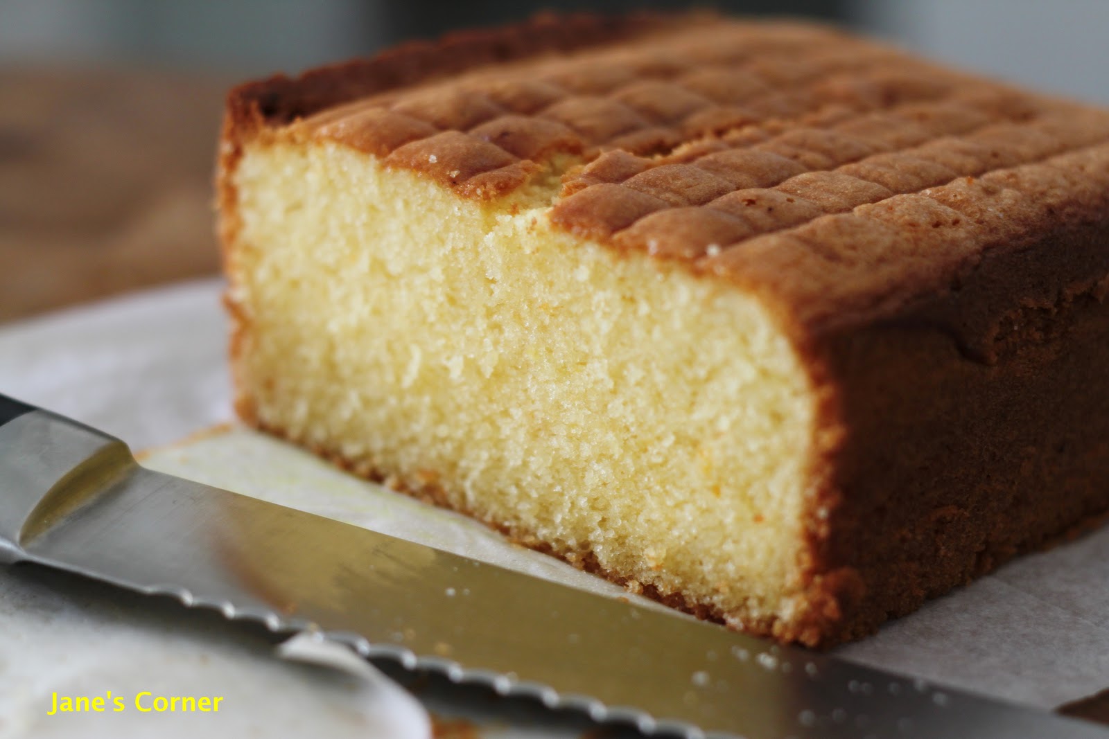 Jane's Corner Grapefruit Butter Cake