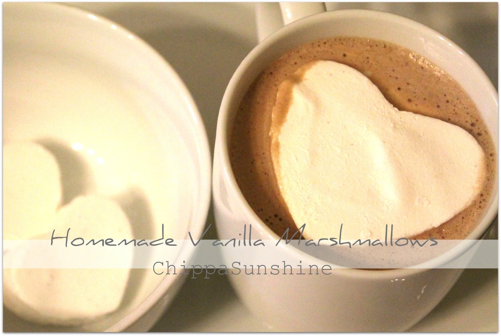 Homemade Vanilla Marshmallows ChippaSunshine