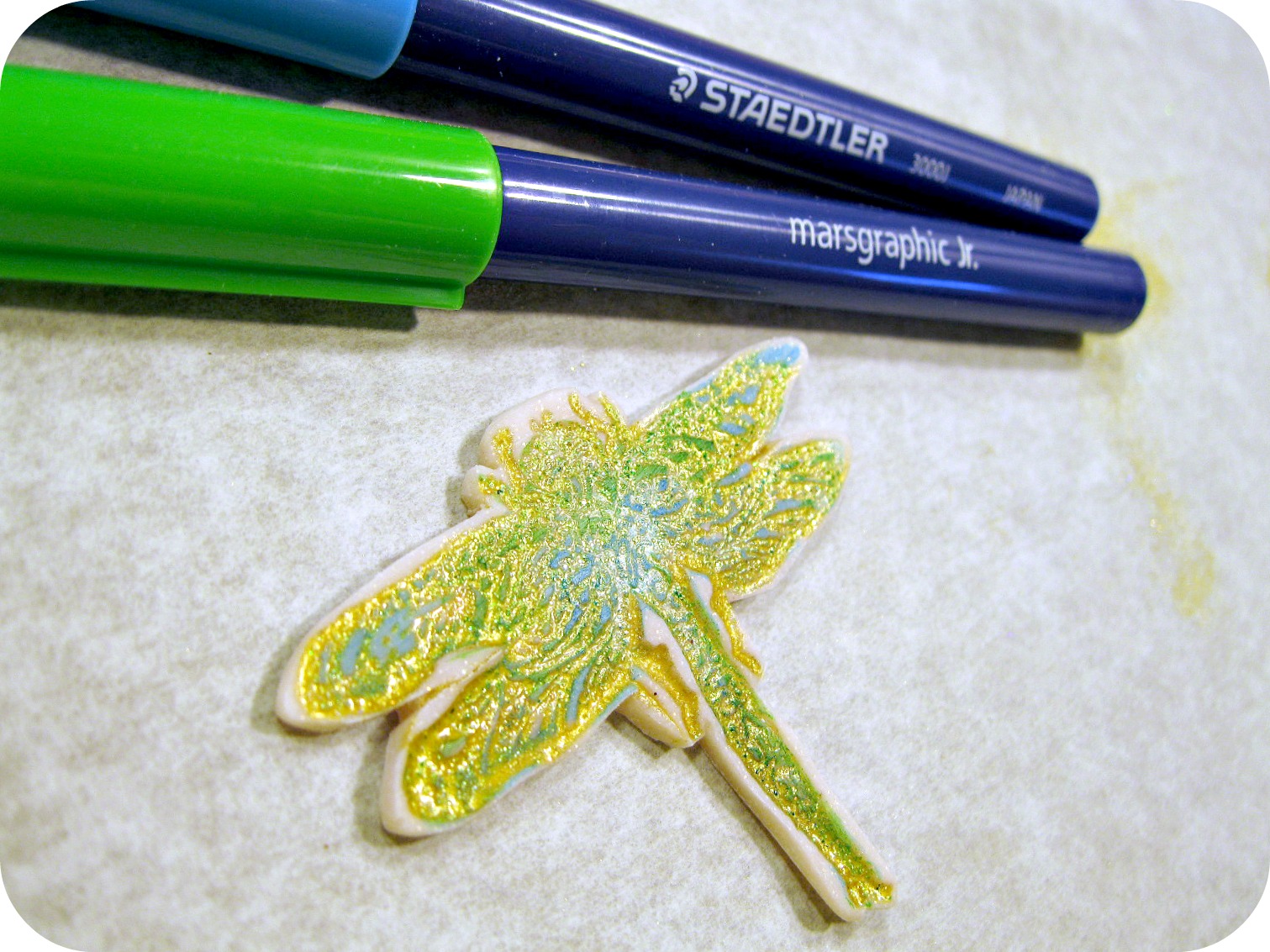 ...Make It With Me Polymer Clay and Embossing Powder Enameling