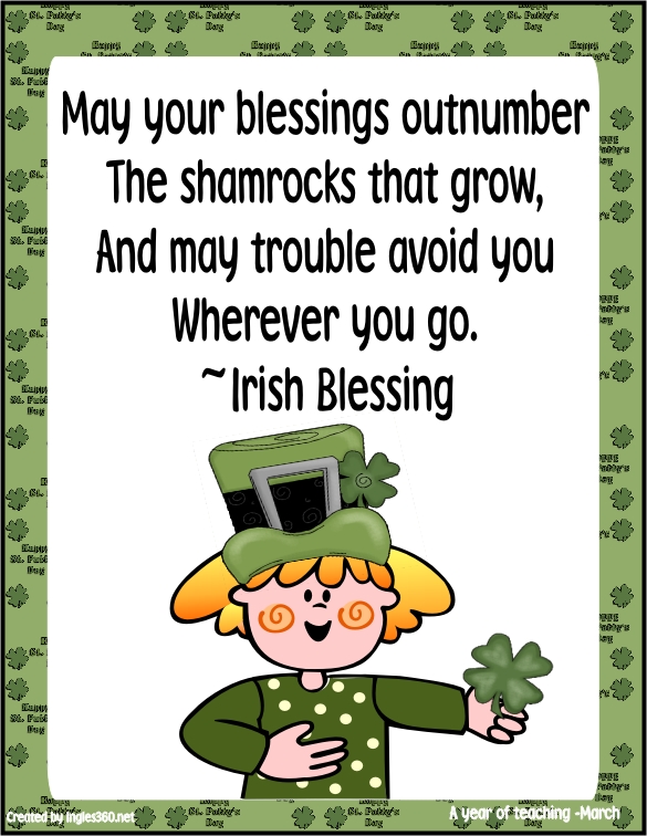 * Nubia_group Inspiration *: Sharing Irish Blessings (from the NET)