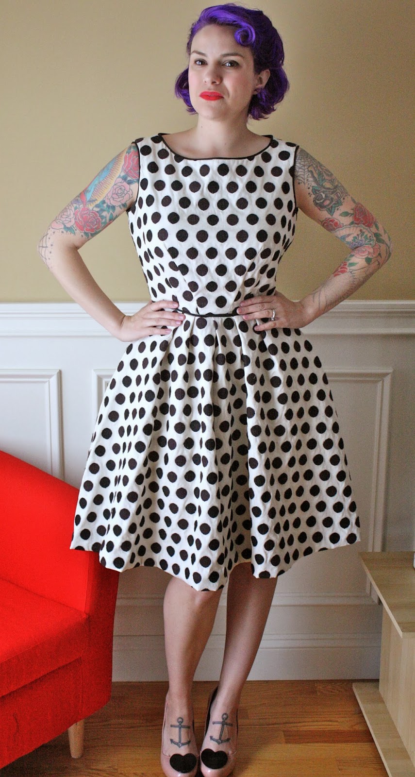dotty dress