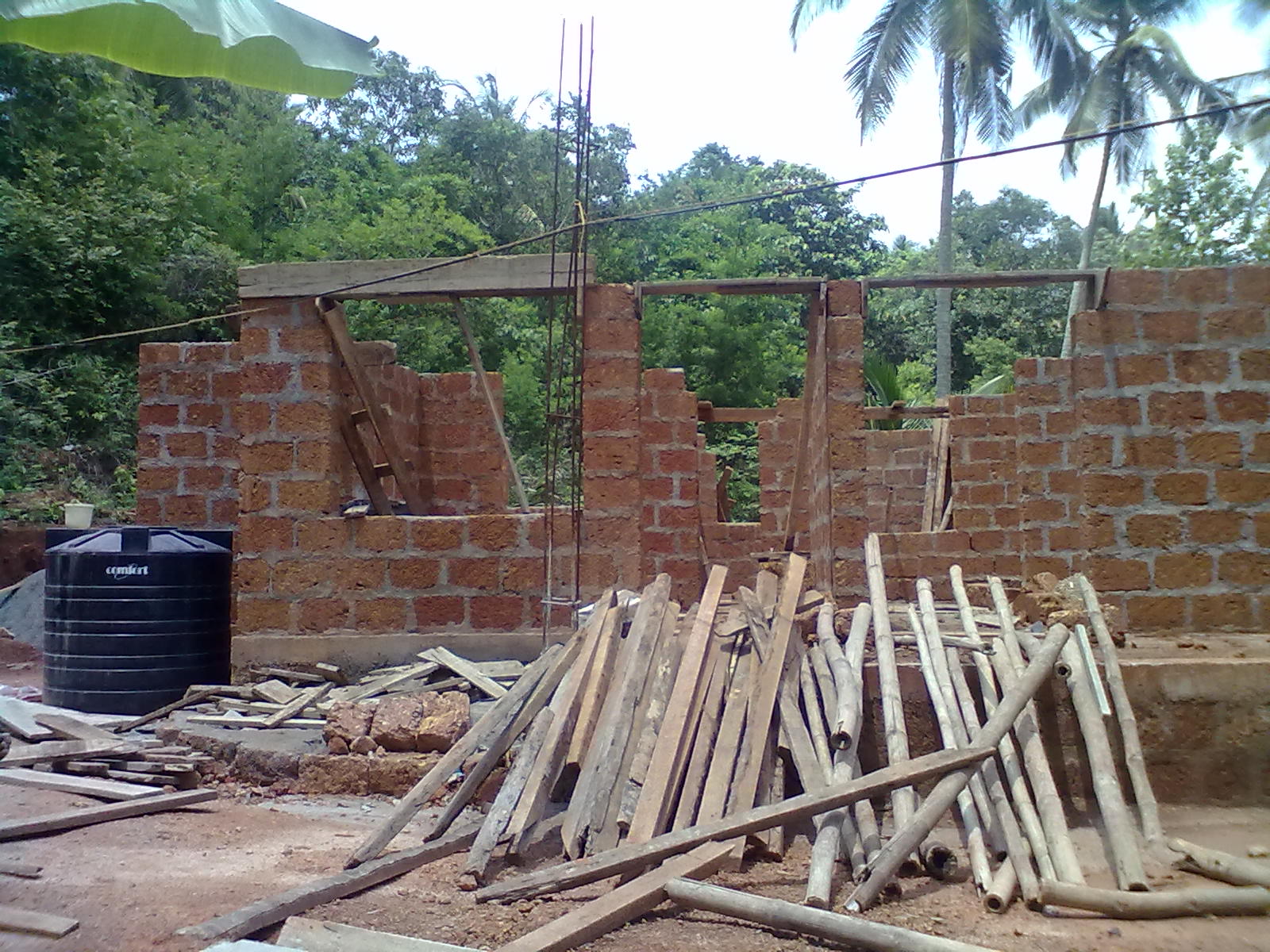 BAVAS WOOD WORKS My Low Budget House Construction Started