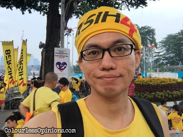 Good morning from Dataran Merdeka! bersih 4 morning dataran merdeka