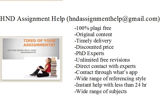 Hnd Assignments