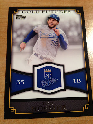 2012 Topps Gold Futures Eric Hosmer
